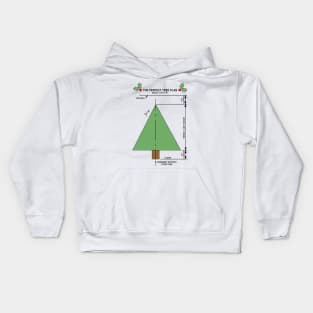 Perfect Christmas Tree Kids Hoodie